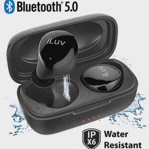iLuv True Wireless Bubble Gum Air Earbuds - Black